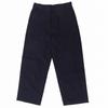 COMMEdesGARCONS HOMME Men's Cotton Straight Pants, Navy, Size XS, HA-P031 Bottoms XS NavyUsed