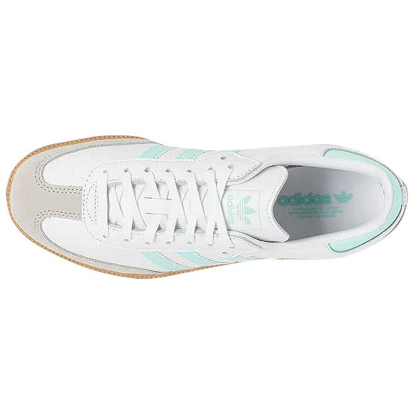 adidas Samba OG J White Semi Flash Aqua Kids Sneakers Cloud-White Gum JP5481