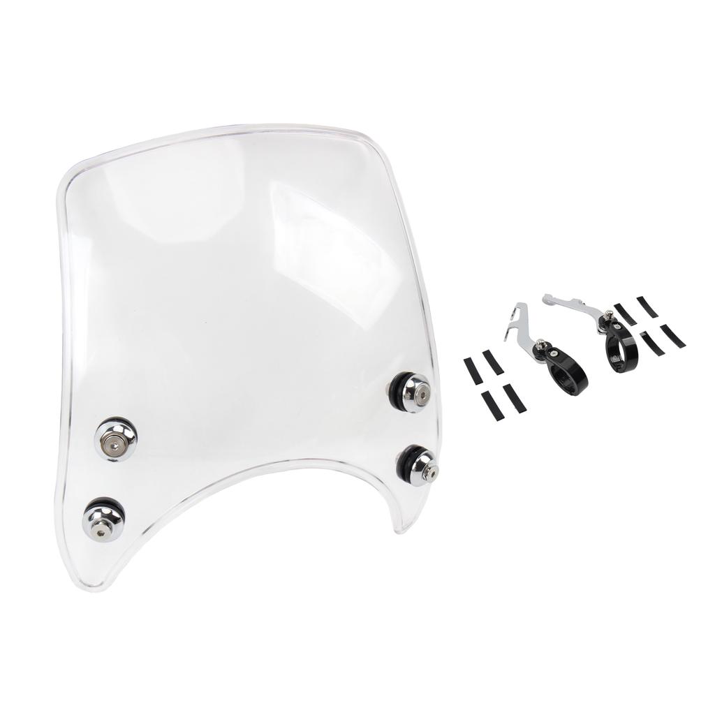 39mm to 41mm Motorcycle Wind Deflector Adjustable Windscreen Windshield For Harley Sportster 883 1200 XL883 XL1200R Roadster