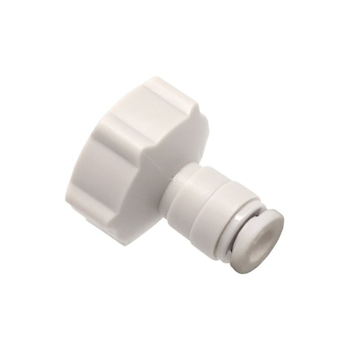 Adaptateur de robinet - Vivo - 3/4" à 1/4" - Couleur verte - Plastique