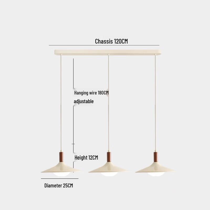 UOSU Nordic Mid-century Dining Room Chandelier