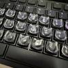 20pcs Glass Like Clear Cats Face Keyboard Top Quick Installation & Reusable Caps Protect Manicures While Typing