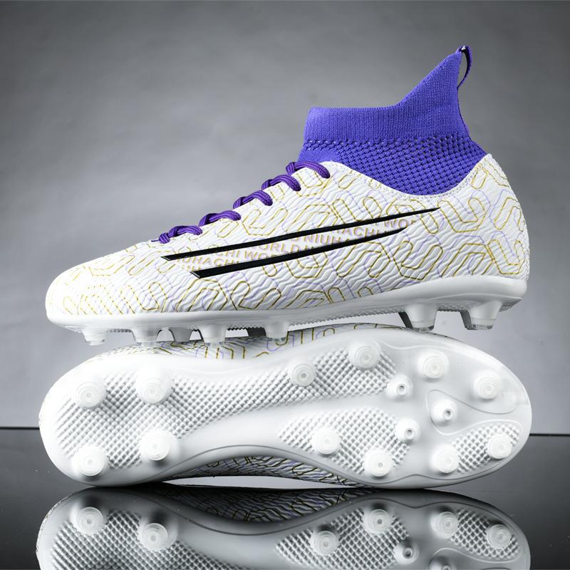 Football Shoes Men's and Women's Spikes AG Special Training TF Broken Nails Students Youth Game Sports Shoes