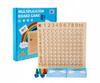 Multiplication Table Game Wooden Montessori Children Educational Logical Game