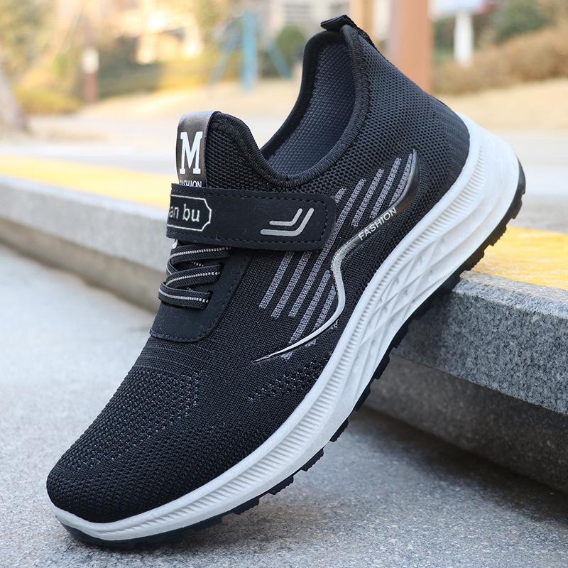 Foreign trade men's shoes shoes men's spring shoes men's casual shoes breathable couple fly-woven sports shoes