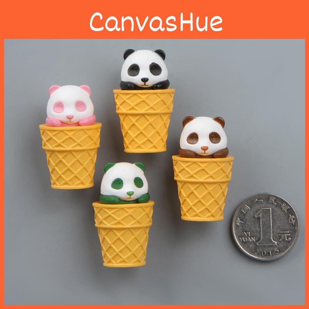 Cartoon Ice Panda Cream Refrigerator Magnet Cute Decor For Kitchen And Use Home