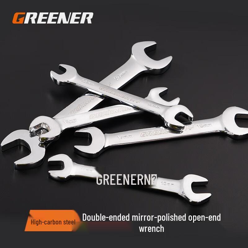 

Green Forest Industrial Double-Ended Metric Open-End Wrench CN plug (adapter included)