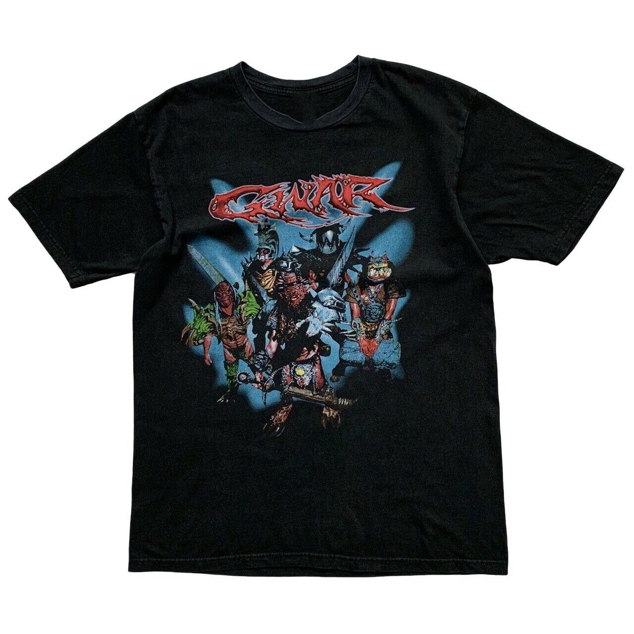 VTG 00s GWAR WAR PARTY 2004 MOCK THE VOTE TOUR Shirt Black Unisex S-5XL EM0479 XXXXL