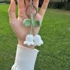 SEVENMOONS Knitted Eternal Flower Keychain
