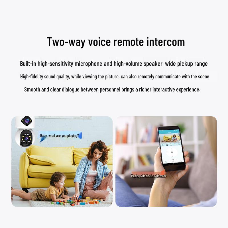 5MP Dual-Lens Wireless PTZ Bullet Cam with WiFi