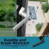 Narrow Profile Casement Window Handle Zinc Alloy Ultra Slim Side Mount For American Style Narrow Window And Doors