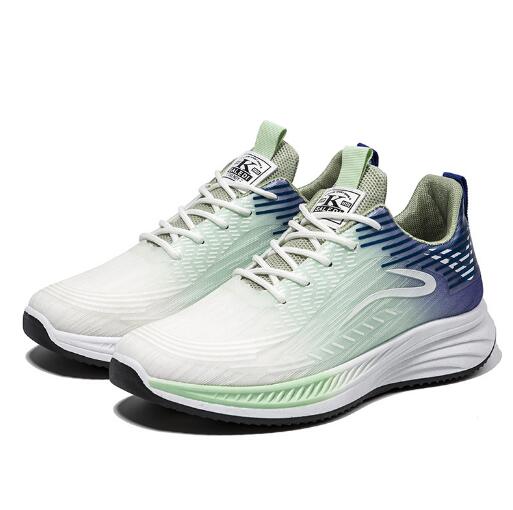 

Мужские летние осенние дышащие новые сетчатые кроссовки модные цветные удобные кроссовки для бега M987 44 армия зеленый