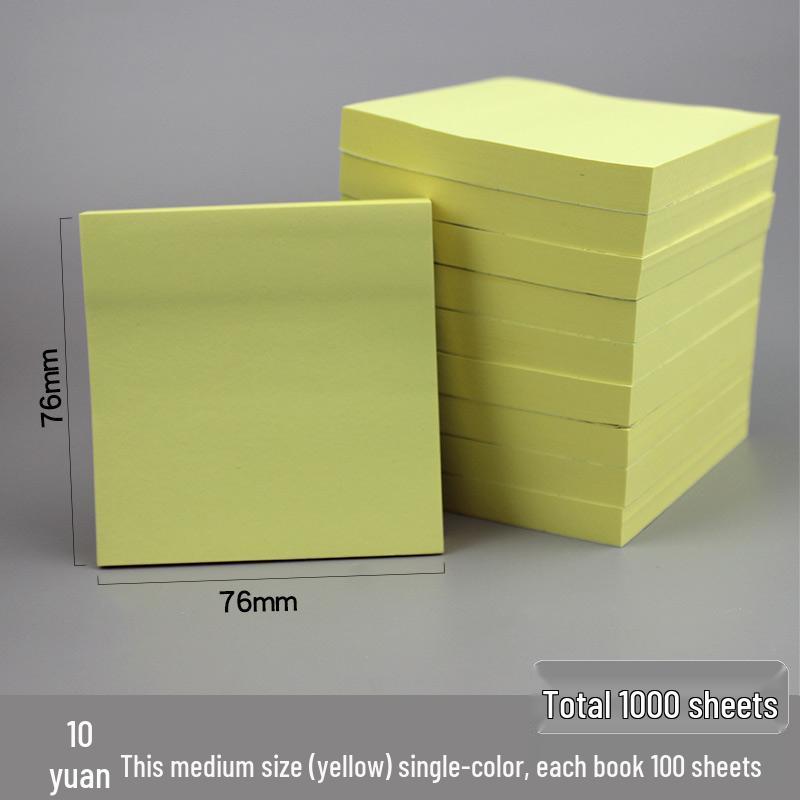 Sticky Notes for Students: Creative & Adhesive Memo Pads, Small Strips, Reusable, Self-Adhesive Labels