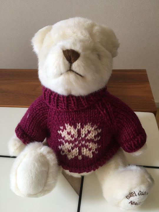 [USED] Teddy Bear Stuffed Toy Nagoya ANA Hotel