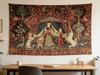 Böhmische Wandteppich Wandbehang Ästhetische Zimmerdekoration Naturlandschaft Wald Wandkunst Heimtextilien Schlafsaal Dekor Vintage Überwurf Strand