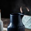 Japanese Ceramic Salt Jar with Bamboo Lid Soy Simple Sauce Bottle Creative Leak-Proof Oil Vinegar Bottle Kitchen Tableware