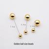 Gold & Silver Pearl Double-Ended Bead Pin: Versatile Hat, Dress, Shoe Accessory