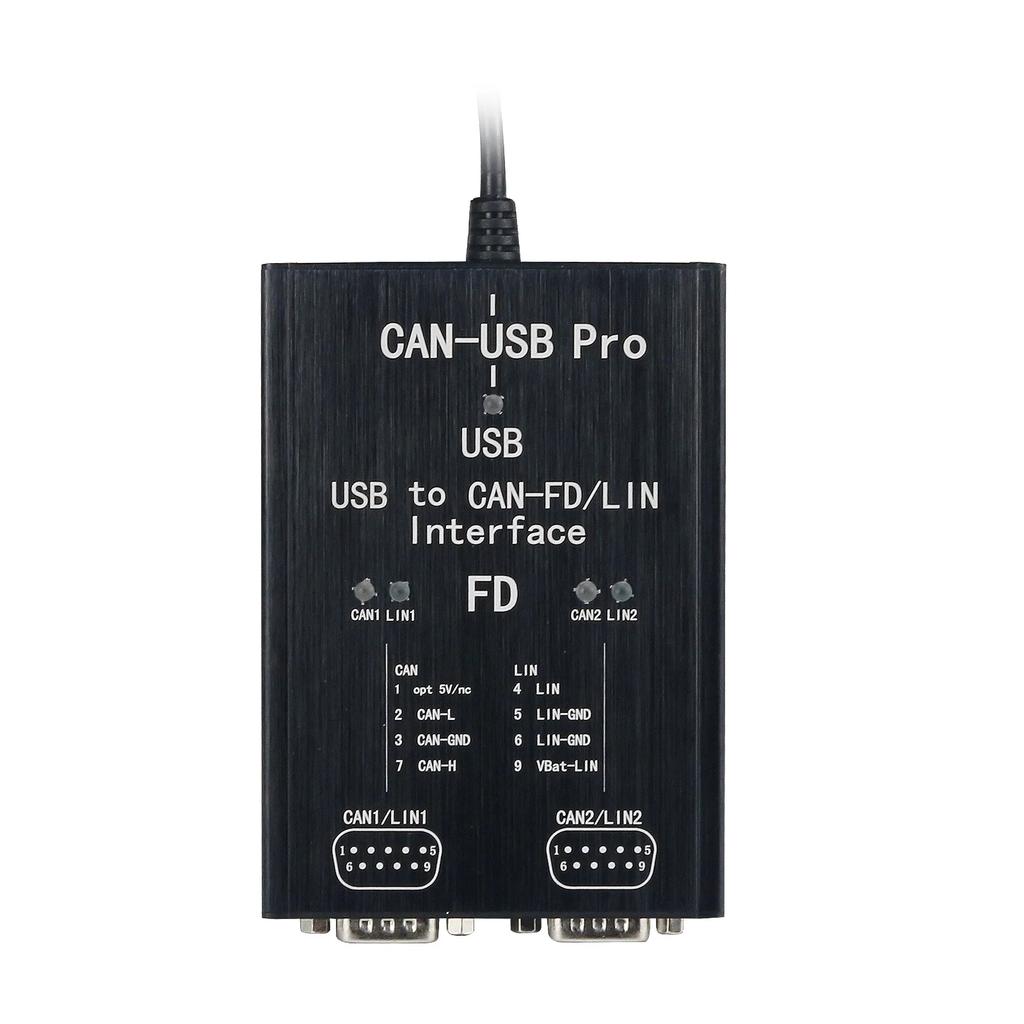 PCAN-USB Pro PCAN FD PRO 12Mbit with LIN USB to CAN Adapter 2CH CAN FD Compatible with IPEH-004061 for PEAK