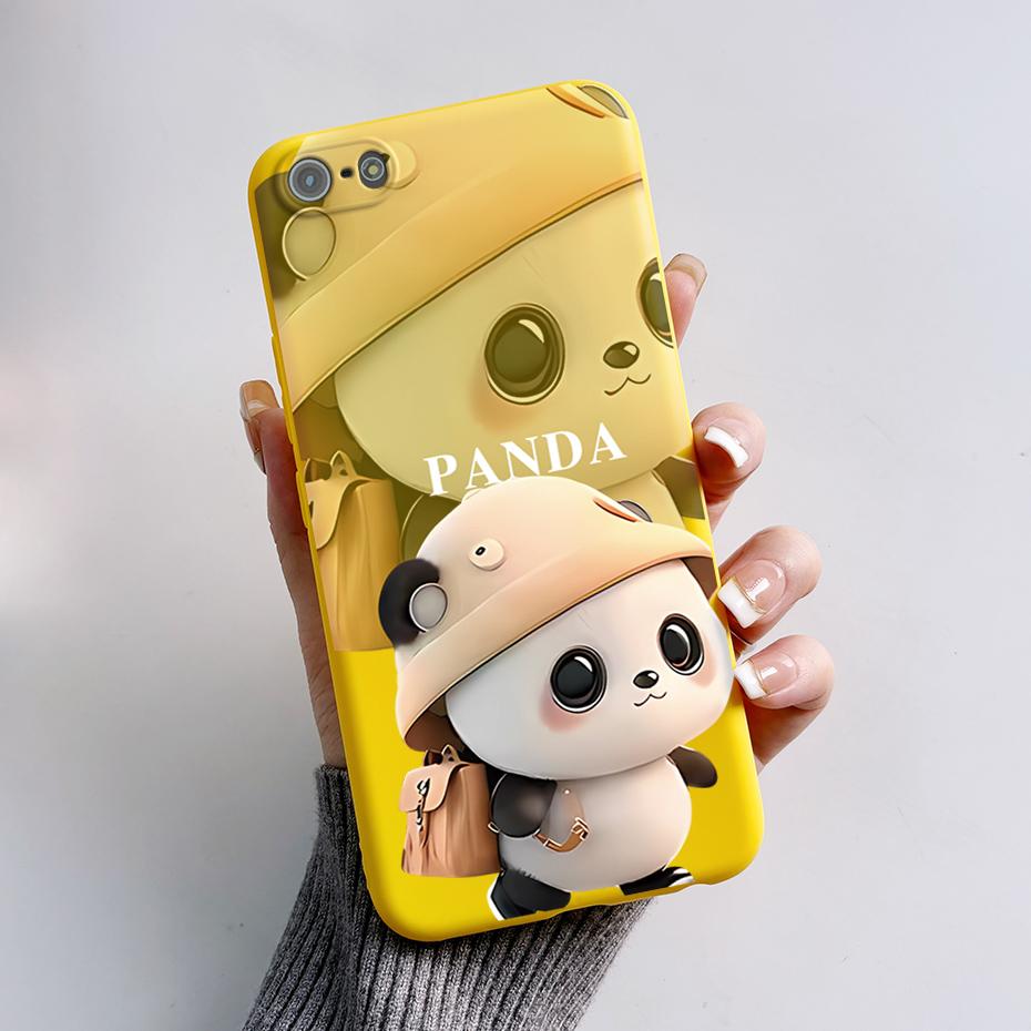 Für iPhone 5 5s SE Hülle Niedliche Kaninchen Panda Hülle Weiche Silikon Handyhülle Für iPhone SE 2020 2022 iPhone5 iPhoneSE Fundas Bumper