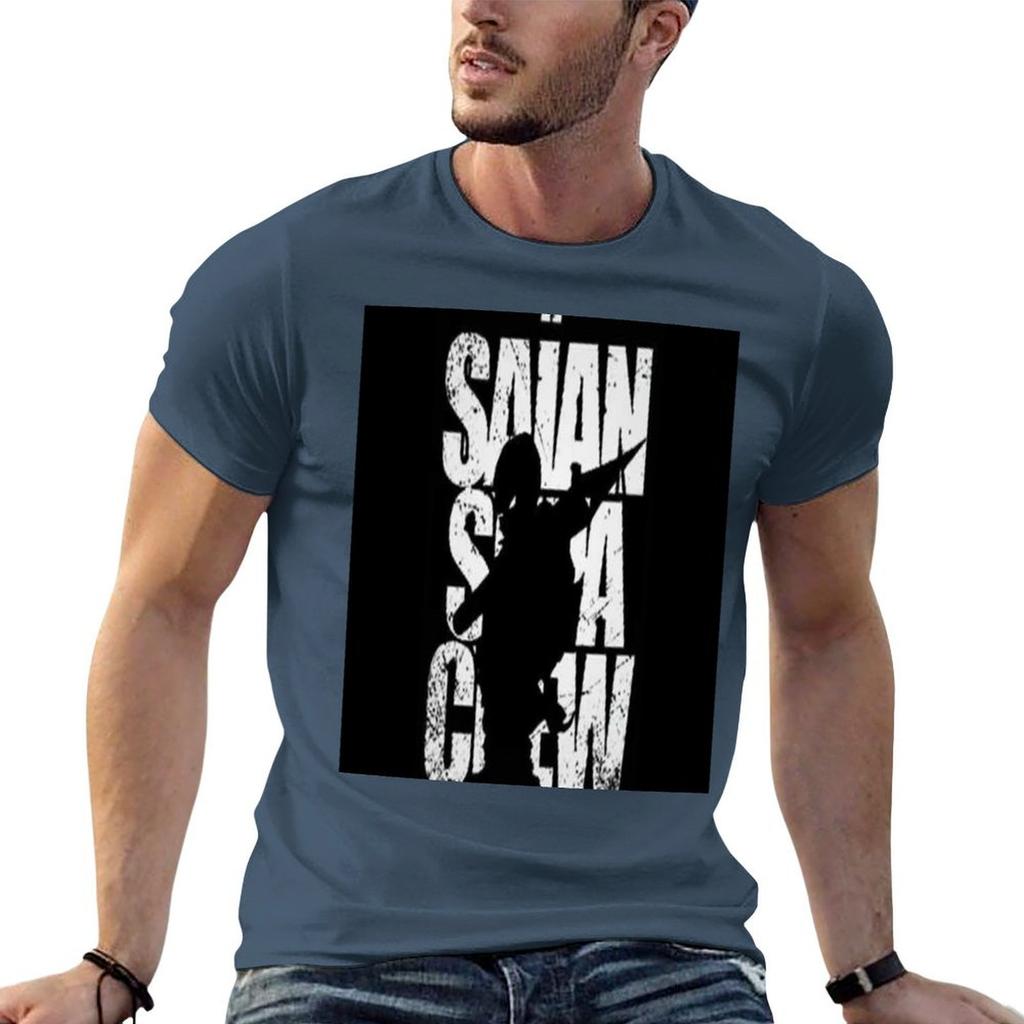 Saian Supa Crew Tshirt Plus Size Basic Cotton Tshirt