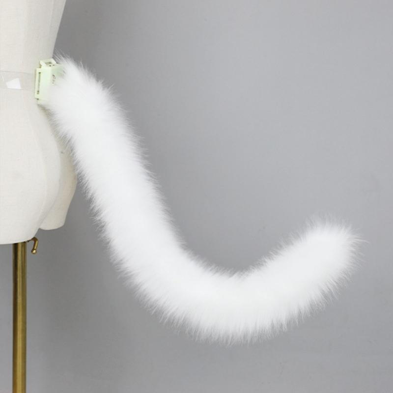 Lovely Plush Tail Cats Tail for Halloween Carnival Birthday Party Remote Control Wagging Tail Anime Cosplay Accessories