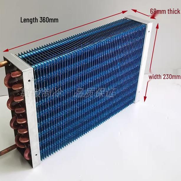 Air-Cooled Refrigerator & Freezer Display Cabinet with Copper Tube and Aluminum Fin Evaporator