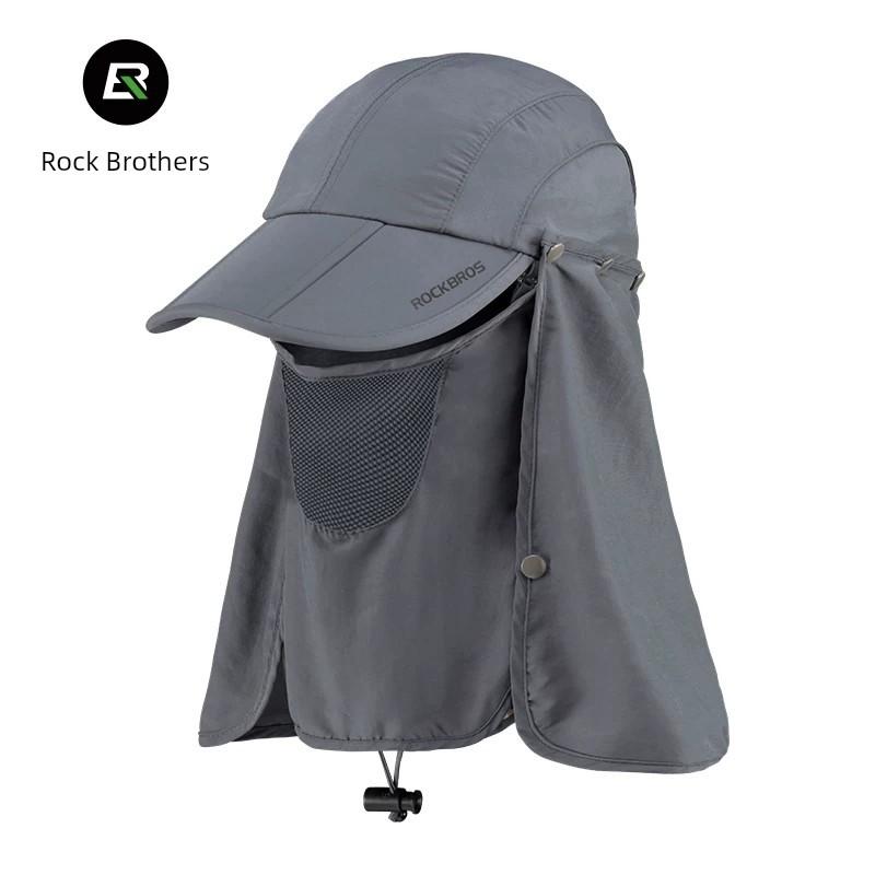Rockbros Ice Silk Sun Protection Mask Full Face Summer Headgear Men's Outdoor Cycling Fixture Bicycle Fishing Scarf
