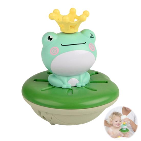 Frog Water Spray Toy for Kids Outdoor Water Play Pump with 4