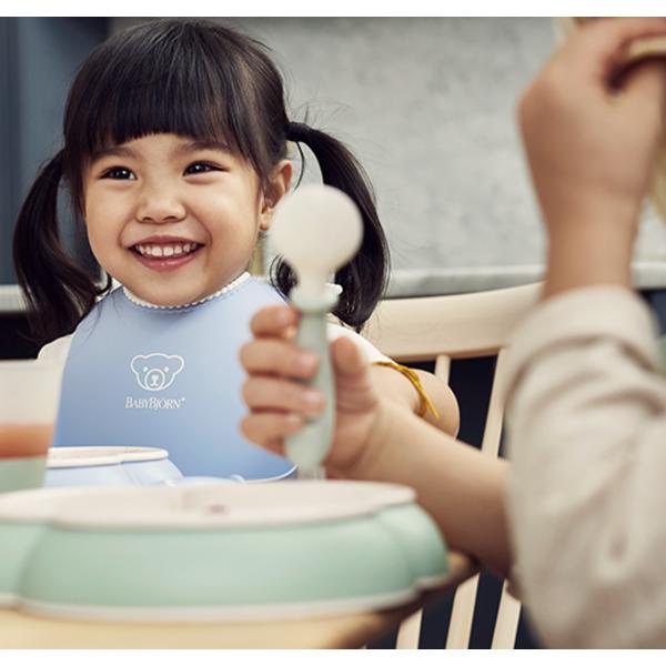 BabyBjorn dětský bryndák bryndák startovací sada 2 kusů, pudrově modrá, 2 kusy