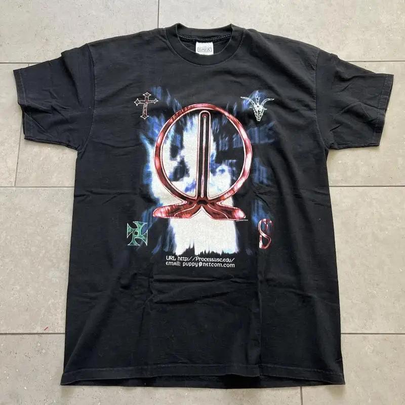 Vintage 1994 Skinny Puppy The Process Album Promo Industrial Rock Band T Shirt XL