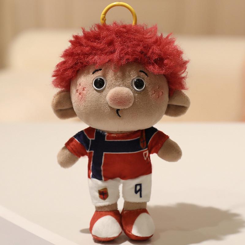 World Cup Plush Keychain With Soft Pp Cotton Filling For Soccer Fans