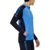 Mizuno Color Block Logo Stand Collar Zip Fitted Long Sleeve Jacket Unisex Jacket Blue P2MC203525