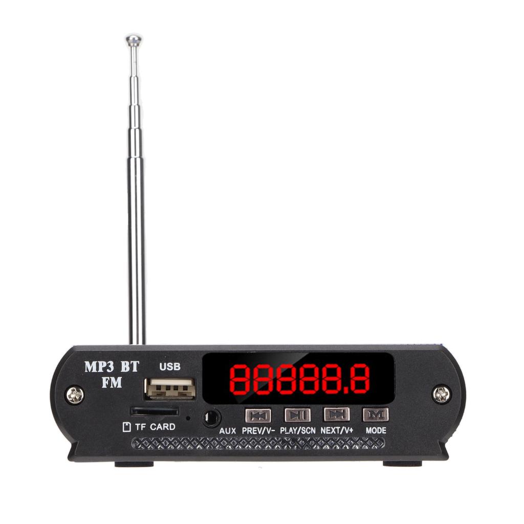 3 In 1 Power Amplifier MP3 Player Radio Power Amplifier Wireless Bluetooth 5.0 Remote Control Music