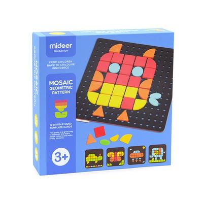 MIDER Mosaic Animal Wood Pussel, 1 set, Korea bästa småbarnspussel