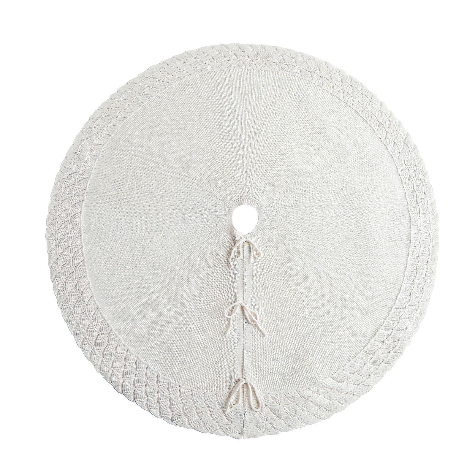White Cloud Christmas Tree Skirt - Holiday Atmosphere Decoration