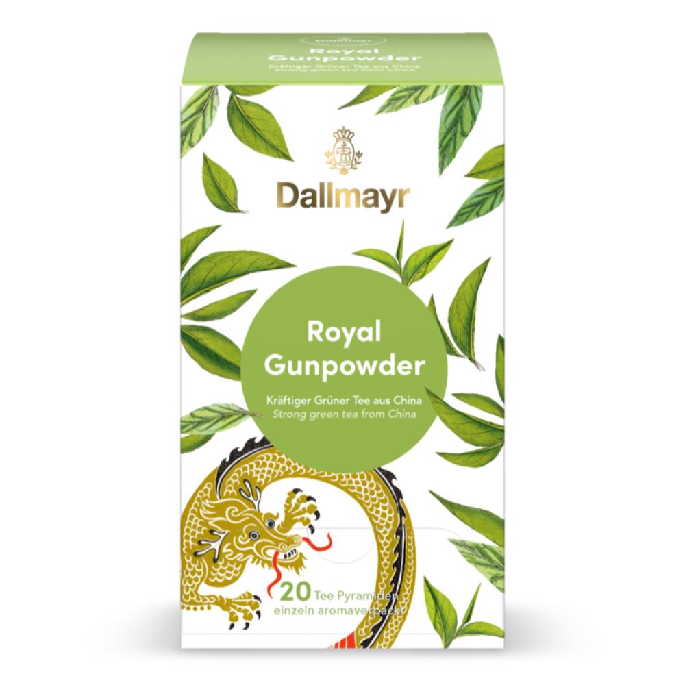 Dallmayr Royal Gunpowder 20 Pyramid Tea Bags