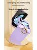 GKK Samsung Z Flip5 Full Coverage Frosted Case with Finger Ring Buckle & Small Folding Hinge.