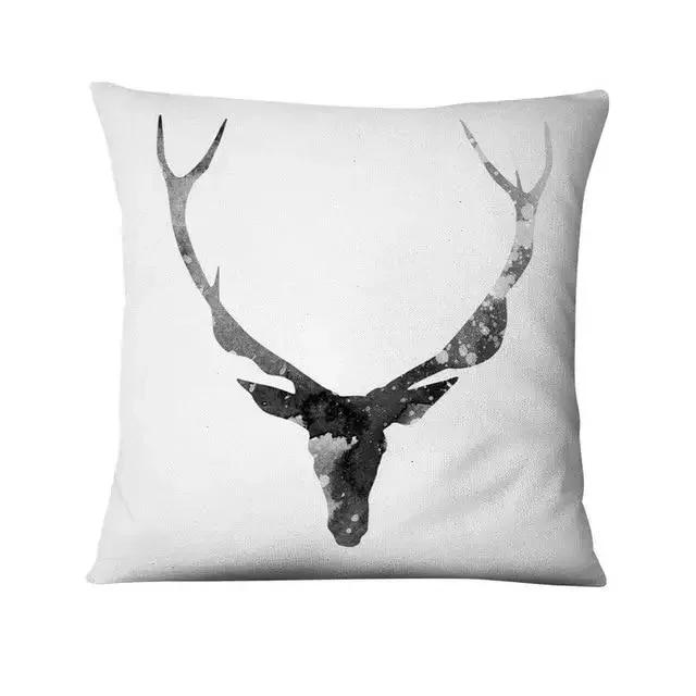 Watercolor Forest Print Pillowcase Cushion Cover Decorative  Home Decor Sofa  Moda