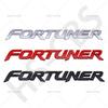 Car 3D Letter FORTUNER Logo Sticker ABS Rear Trunk Emblem Tailgate Badge Exterior Decoration Car Styling Sticker Accessories