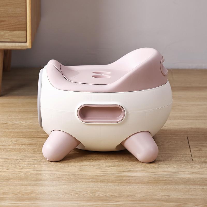 Portable Toilet Training Seat Cute Potty Toilet Seat for Toddler Training Lightweight Spill Proof Toilet Seat for Boys Girls