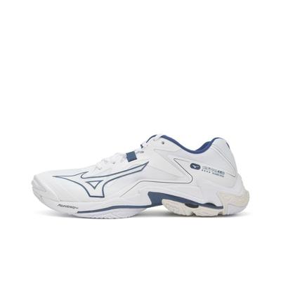 Wave Lightning Z8 Unisex Low Top Badminton Shoes White Blue V1GA240061