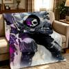 Game S-Skul The Hero Slayer-R Throw Thick Comfort Flannel Quilt, Multi-scene Use Indoor Outdoor Daily Nap