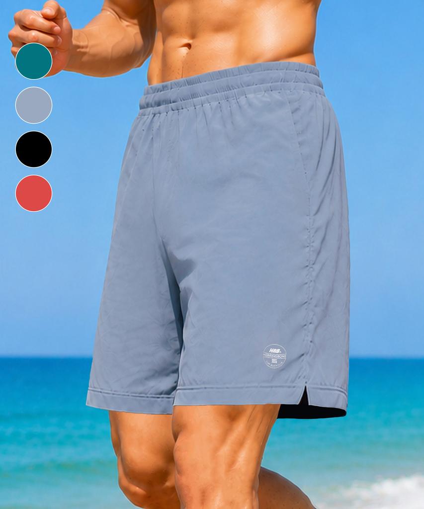 Helingbon Cooling Mid-Length Beach Shorts (4 Colors) / Ah325
