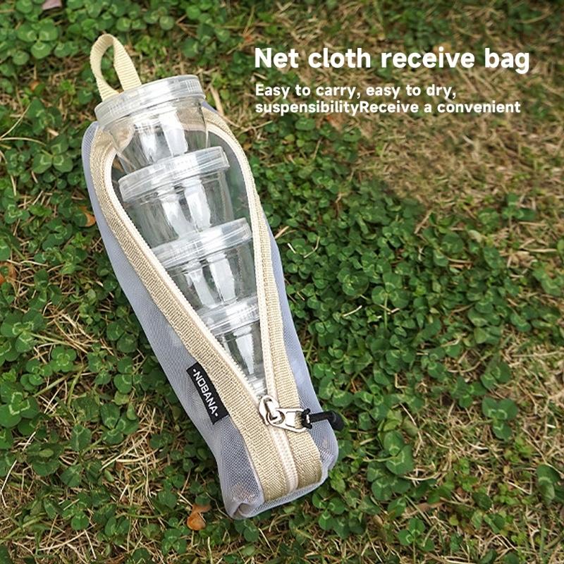 Outdoor Portable Splicing Seasoning Bottles 5-piece Sets Camping Picnics Fishing Barbecue Seasoning Box Keep Spices Dry