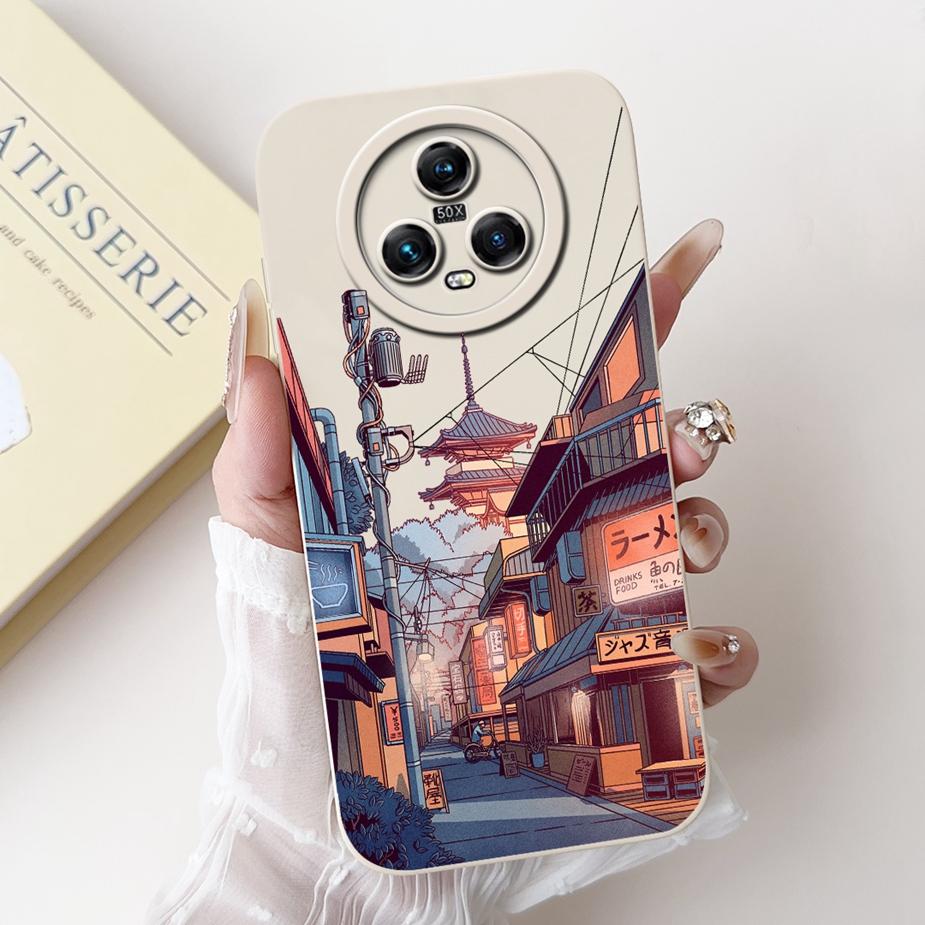 For Honor Magic5 Pro Case PGT-AN10 Cute Fashion Cartoon Cover Soft TPU Phone Case For Honor Magic 5 Pro Magic5 Lite Fundas Coque