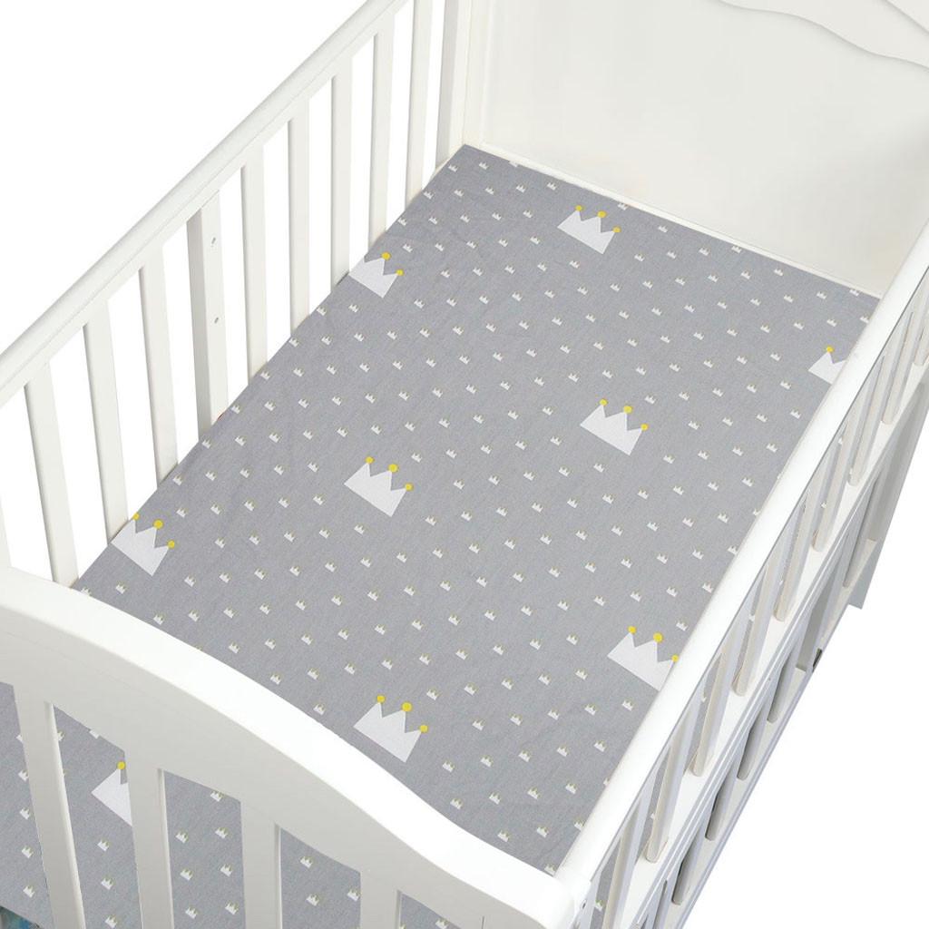 

Cartoon Sheet Cotton Crib Fitted Sheets Soft Baby Bed Mattress Protectors Covers