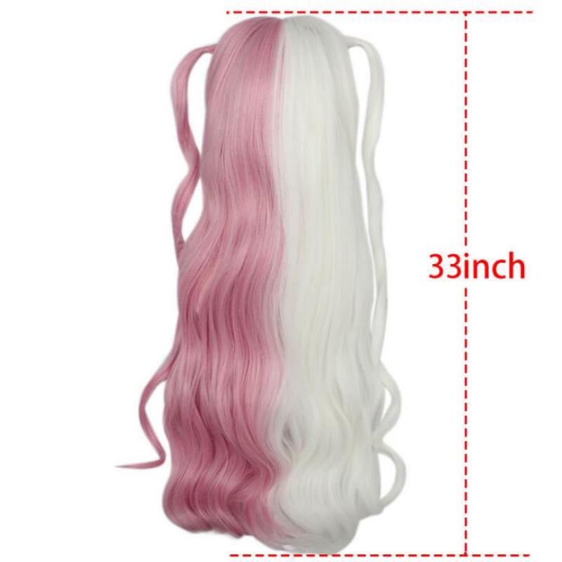 Аниме игра Danganronpa Monomi женский длинный парик косплей костюм супер Dangan Ronpa — фото 3