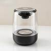 Wireless Bluetooth 5.0 Speakers Transparent Design Breathing LED Light TWS Bluetooth Speaker TF Card AUX Audio Input