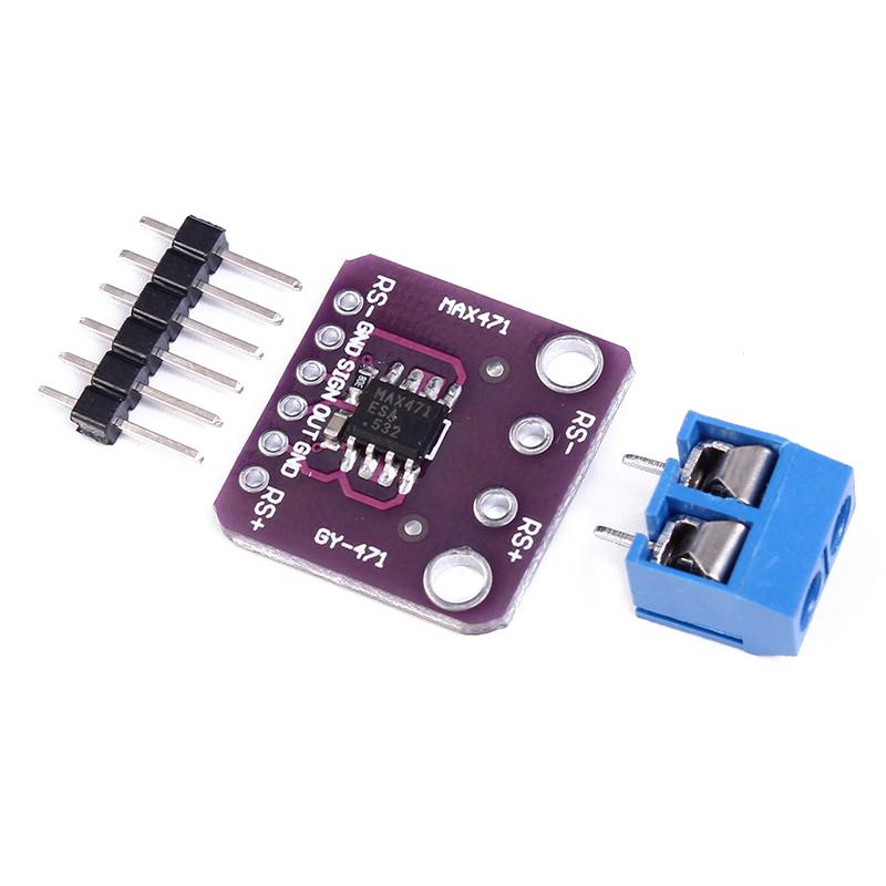 MAX471 3A Current Sensor Module Consume Current Detection DC 0-3A ATF
