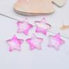 10Pcs 20mm Bling Star Patches Accessories Flatback 3D Resin Stone Button Appliques Scrapbooking